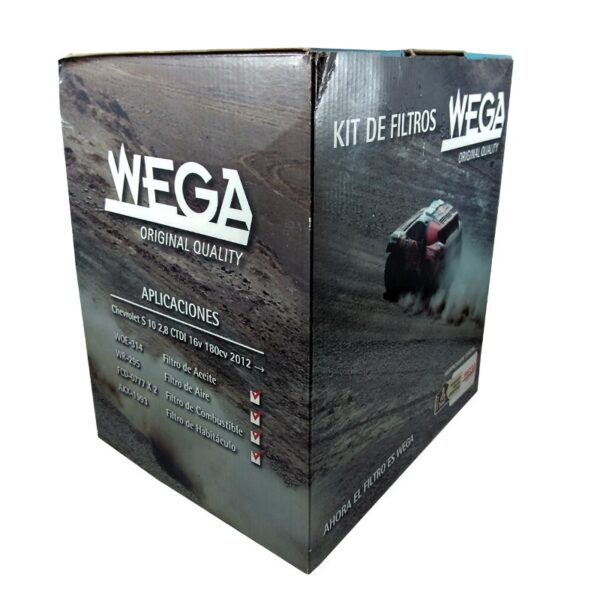Kit de Filtros: CHEVROLET S-10 NEW 2.8 CTDI 16v 180cv 2012