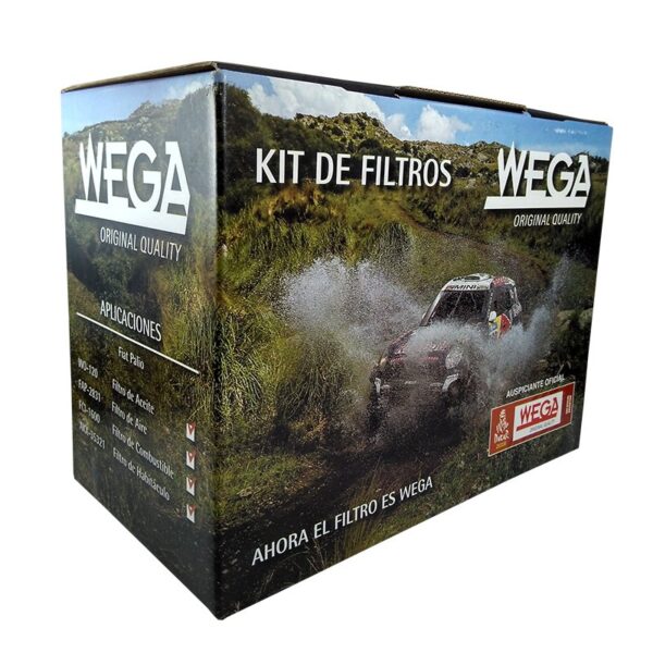Kit de Filtros: FIAT PALIO/SIENA 1.3 16V MPI FIRE - 1.4 FIRE 8V - 1.6 FIRE 16V