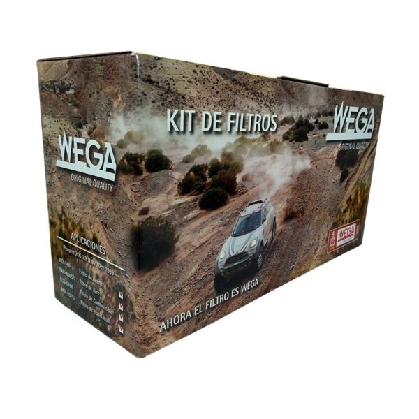Kit de Filtros: PEUGEOT 206 1.9 D 8v 70cv 1999