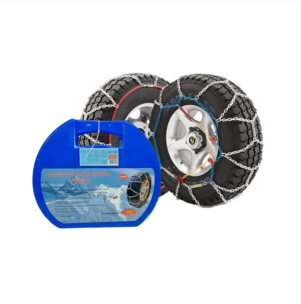 Jgo. Cadenas Nieve y Barro para Auto - CD-100