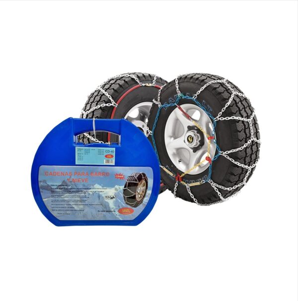 Jgo. Cadenas Nieve y Barro para  Auto -  CD-40