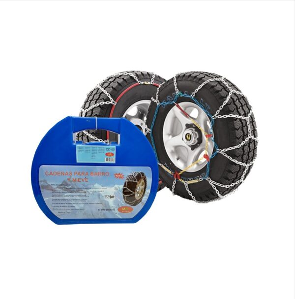 Jgo. Cadenas Nieve y Barro para Auto - CD-60