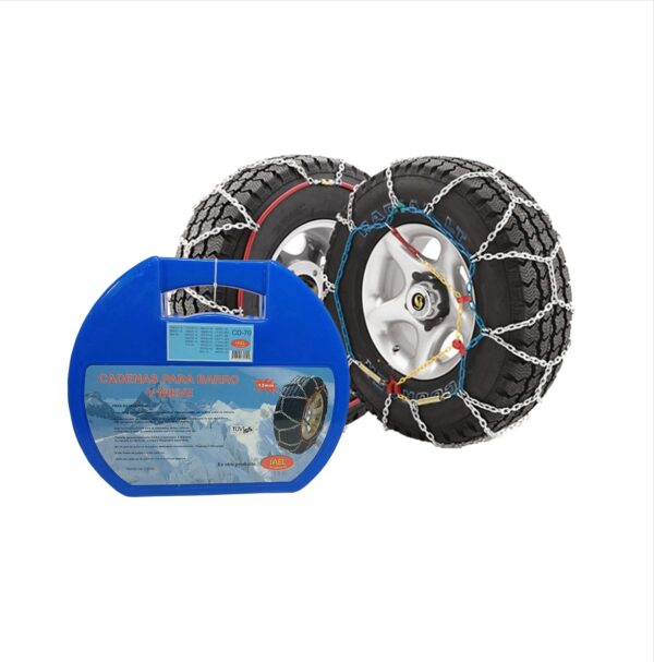 Jgo. Cadenas Nieve y Barro para Auto - CD-70