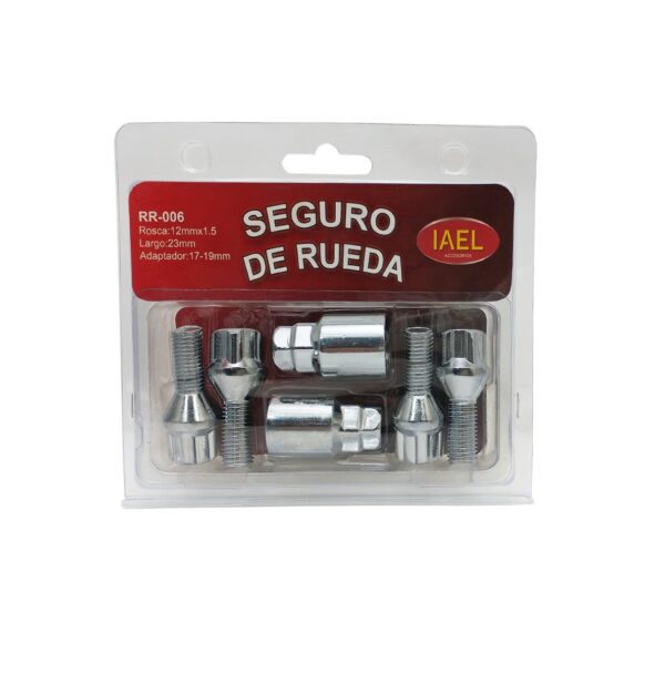 Antirrobo De Rueda para Auto - CHEVROLET/ FORD/ RENAULT/ SUZUKI/ VOLKSWAGEN