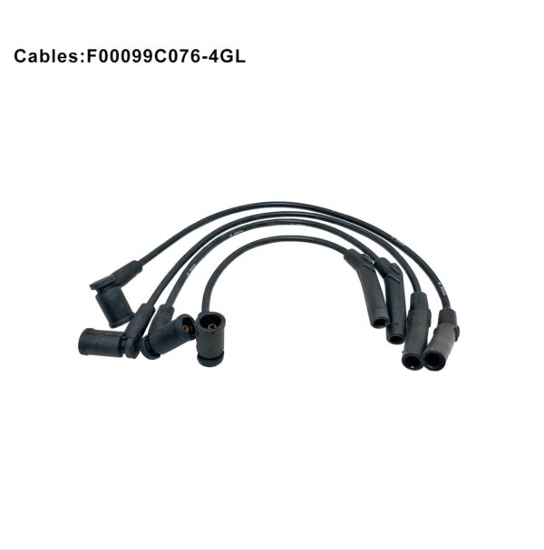 Kit Bujías y Cables - KIT 9007 - FORD COURIER// FIESTA// FOCUS // KA 1.0-1.6 8V (ZETEC ROCAM) - Imagen 2