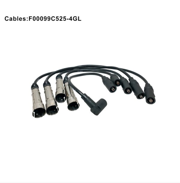 Kit Bujías y Cables - KIT 9010 - VOLKSWAGEN GOL// GACEL// SAVEIRO 1.6-1.8 94-99 - Imagen 2