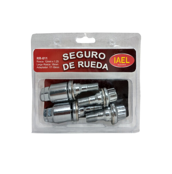 Antirrobo De Rueda para Auto - PEUGEOT 206/306/208// CITROEN C3/ C4/ PICASSO