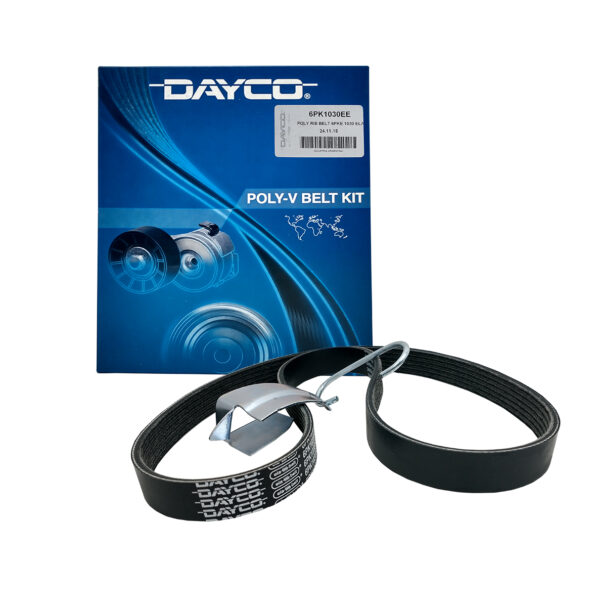 Correas Poly V - 6PK1030ELAST-FORD ECOSPORT/ FIESTA KINETIC/ FOCUS II 1.6 SIGMA/ KA KINETIC DESING 1.5 16V SIGMA